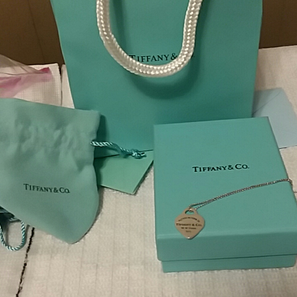 Tiffany and co medium heart in 925 pendant
